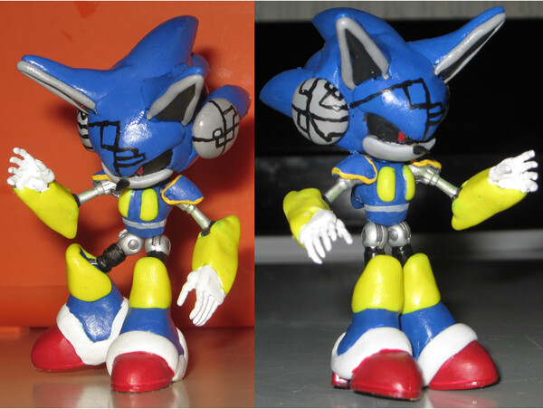 mecha sonic plush
