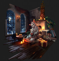 X-mas Splash-art YCH #1