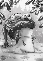 Monthly Kofi art ❄️ Zahavi