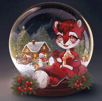 YCH SNOW GLOBE GIF
