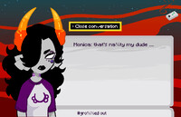 fan troll ] monica chat sprite [gif]
