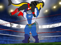 Superhero vs heel