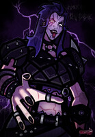 (FANART)-My hand needs a knife in it....