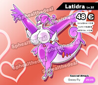 [SOLD] Latias x Goodra Fusion ADOPT!