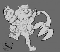 Embracing the Gao - Wicked Whiskers Comm