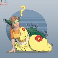 Pokemon TF a day - 156 Quilava