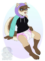 Chillin ferret