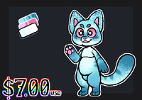 Simple Water Cat Adopt!! - [CLOSED]