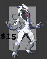 (SOLD) Inverse Obstagoon Adopt