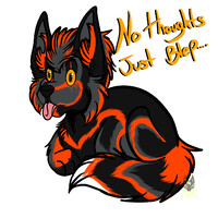 No Thoughts Just Blep 50