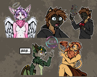 Glenn TG Stickers [Commission]