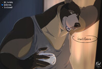 Nothing like a "Good morning" after a night with a big bear