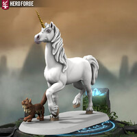 The Kitten and the Unicorn (Elvira and Merion, Fanart)