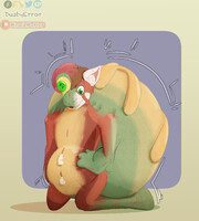 Pokemon TF a day - 842 Appletun