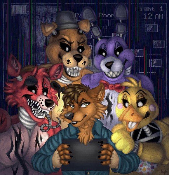 FNAF Puppy by Nirncine -- Fur Affinity [dot] net