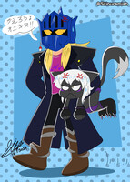 ART::Kevin Mask and Onyx Cat