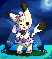 Singing Notch-Eared Cosplaychu