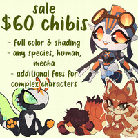 $60 chibi sale! (4/5 OPEN)