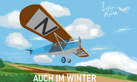 "Also in Winters" - German Lufthansa.