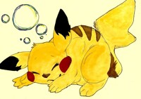 Sleepy Pikachu_2