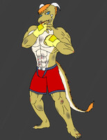 Quick Ralus Drawing (Battle-damaged)