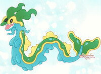 Gastrodon x Rayquaza pokefusion!
