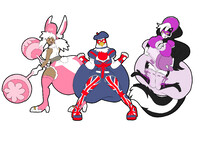Bonnet Bunny early character concept ideas
