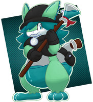 Linda the Flask Dragon