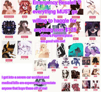 HQ/MQ Emergency Character Resale