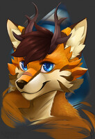 Soda brushstrokes portrait commission