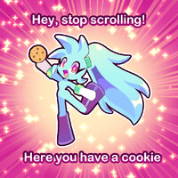 Here you have a cookie!🍪