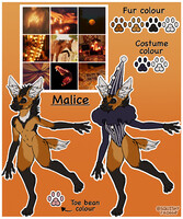Moodboard Ref Sheet - Malice