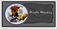 Pirate Monkey Badge
