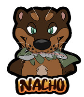 Nacho Otter Badge