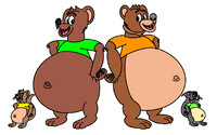 Big Bears, Small Squirrels