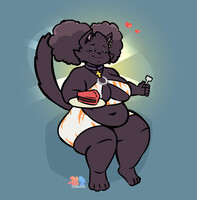 Enjoyin' some bday cake!