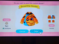 ACNH Growlithe Hoodie