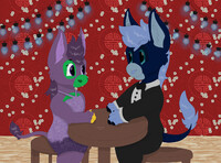 On a date for V-day <3