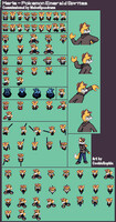 Merle - Pokemon Emerald sprite sheet