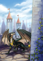 Walking in the castle