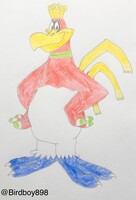 Ho-Oh drawn as Foghorn Leghorn #5
