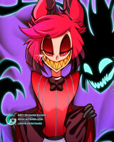 Alastor - Hazbin Hotel - Dakimakura