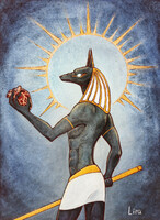 Anubis. The heart of a hero.