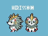 Digimon Rearise - Herissmon pixel