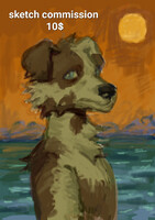 Sketch portrait commission