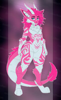 Pink Fluffy Femboy Dragon [ADOPT/CLOSED/35$]