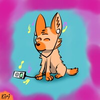 SHHHH! Don't stop him listening music! (24 October 2023)