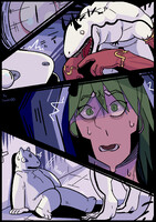 Esther Lang and B3C (fanfiction illustration)
