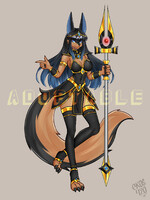 Anubis Goddess | Adoptable #6