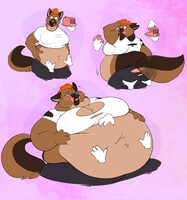 Fattening cake!